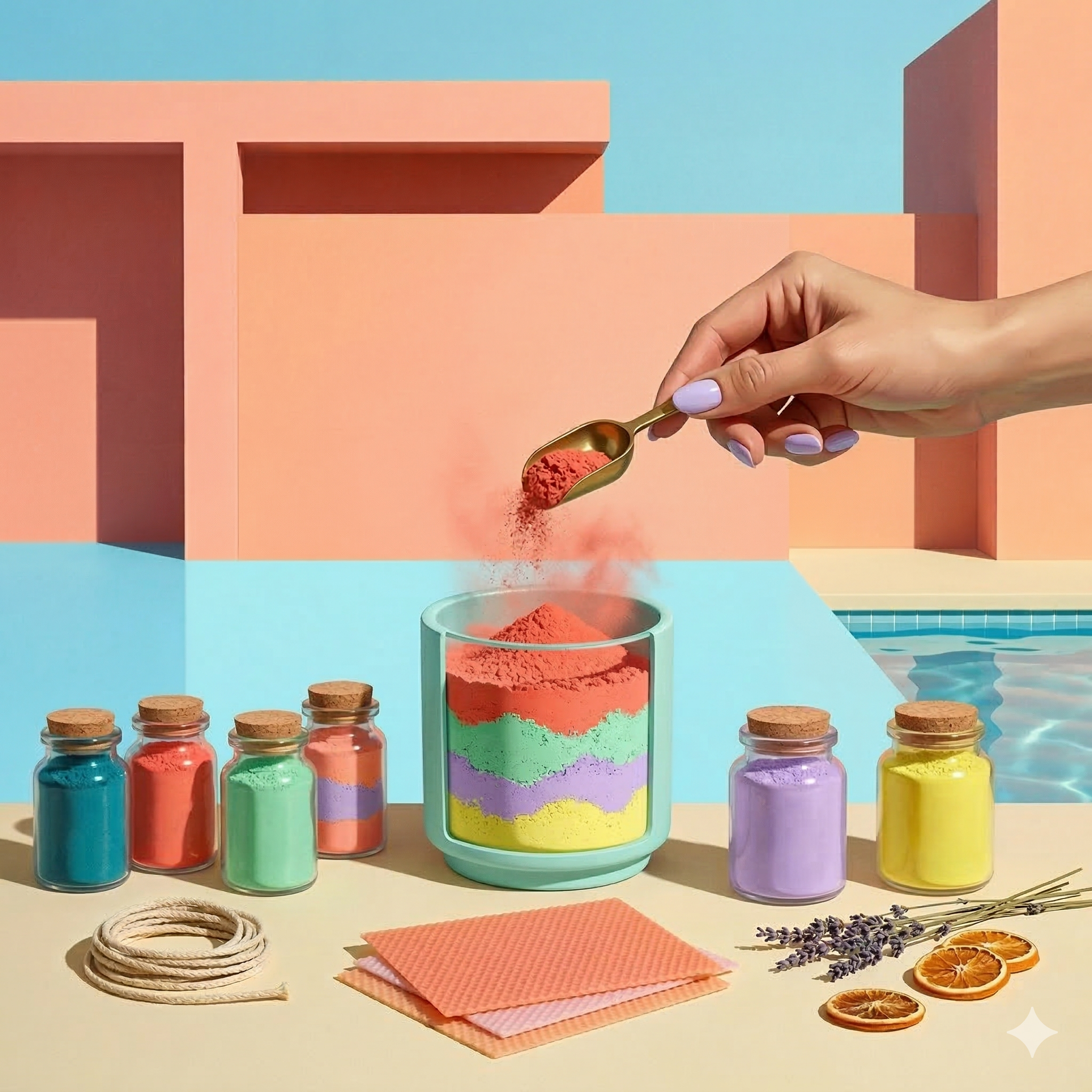 Candle Pigments