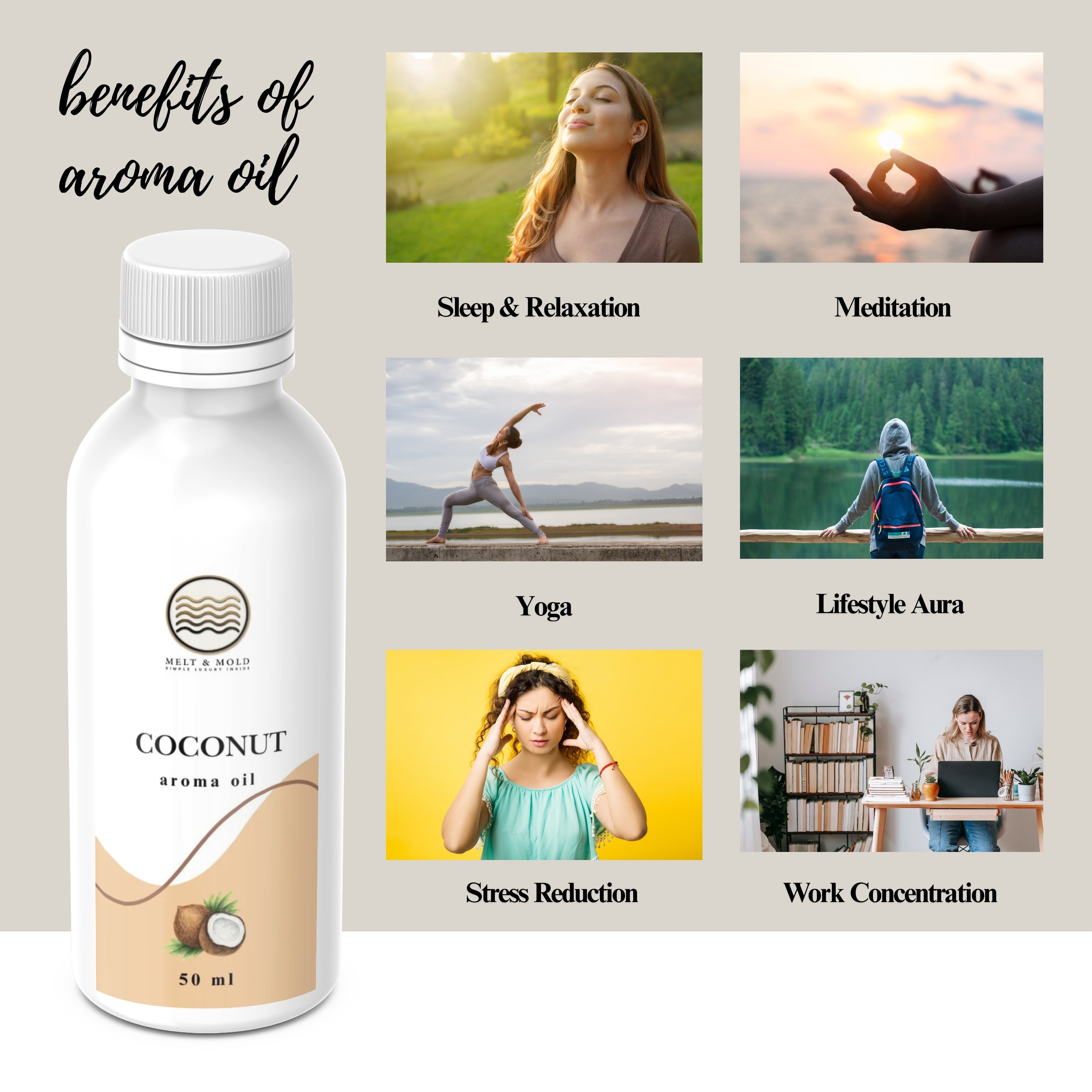 Coconut Fragrance Oil – Lifestyle | Melt & Mold