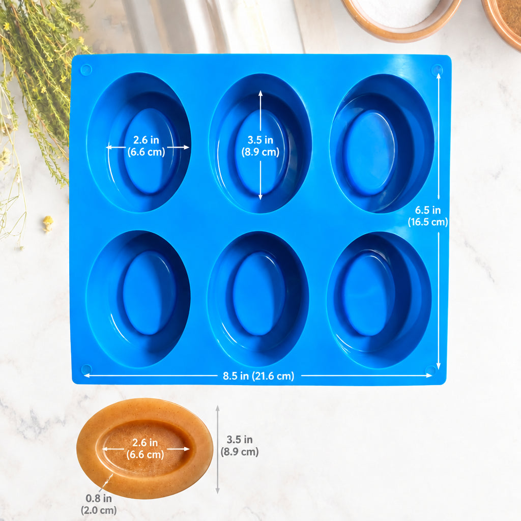 Oval Soap Mold