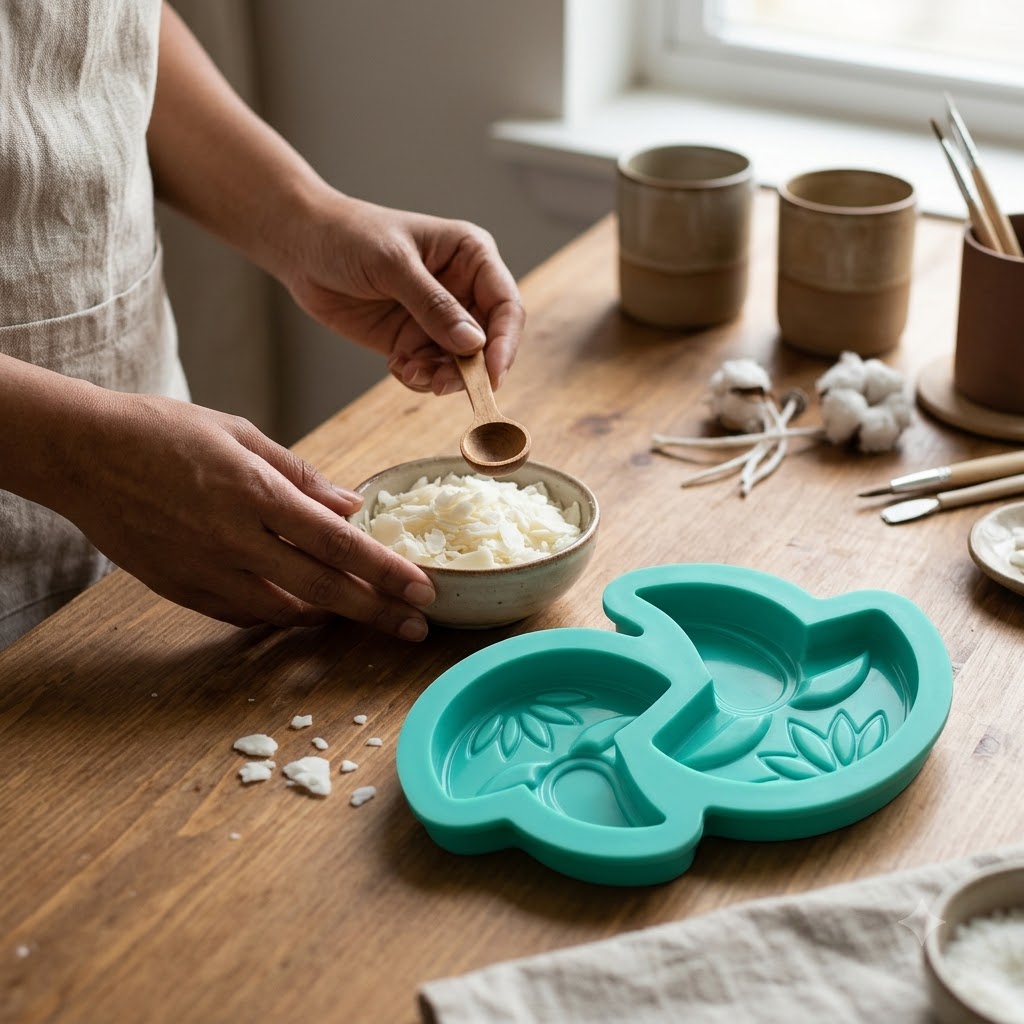 Twin Diya Mould