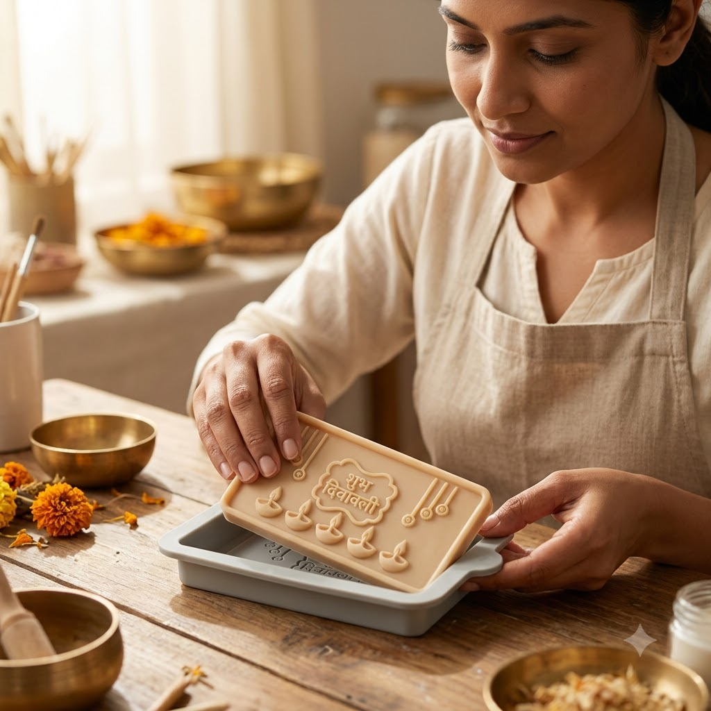 Subh Deepawali Chocolate Mould