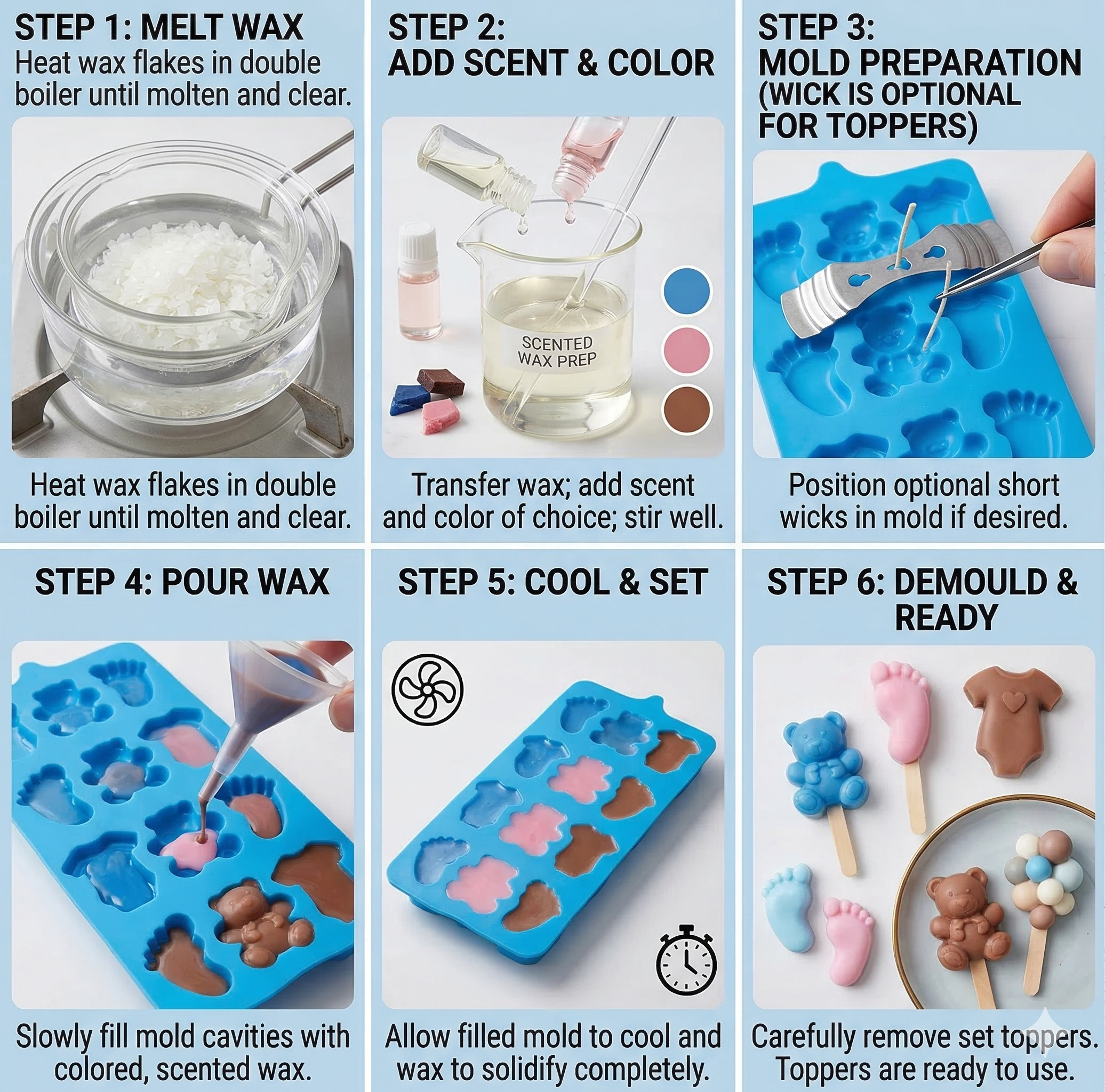 Baby Shower Mould – Lifestyle | Melt & Mold