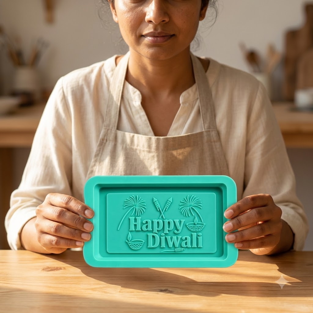 Happy Diwali Chocolate Mould