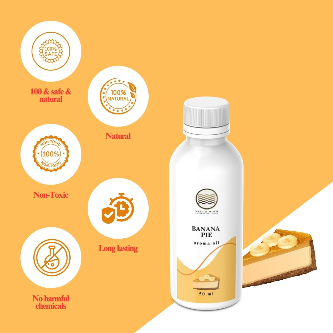 Banana Pie Fragrance Oil – Close-Up | Melt & Mold