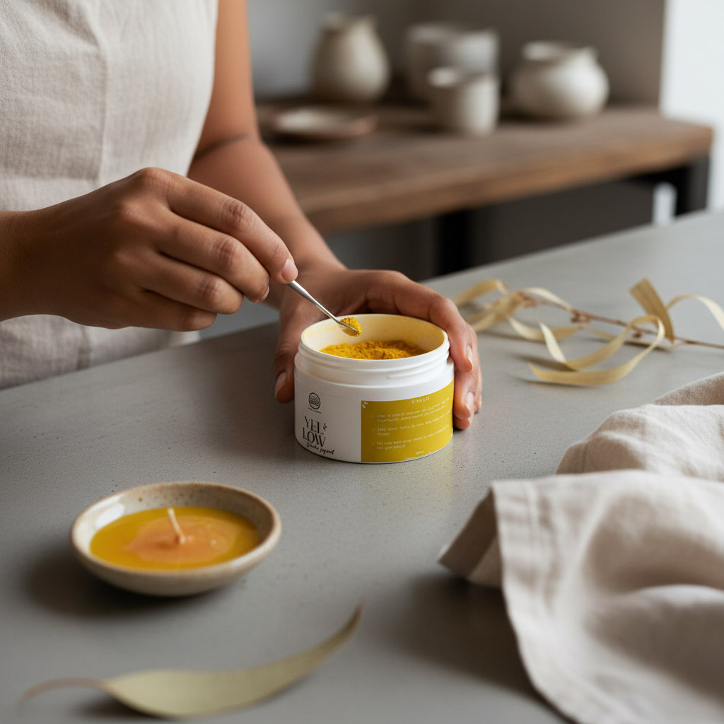 Candle Pigment - Yellow | Melt & Mold