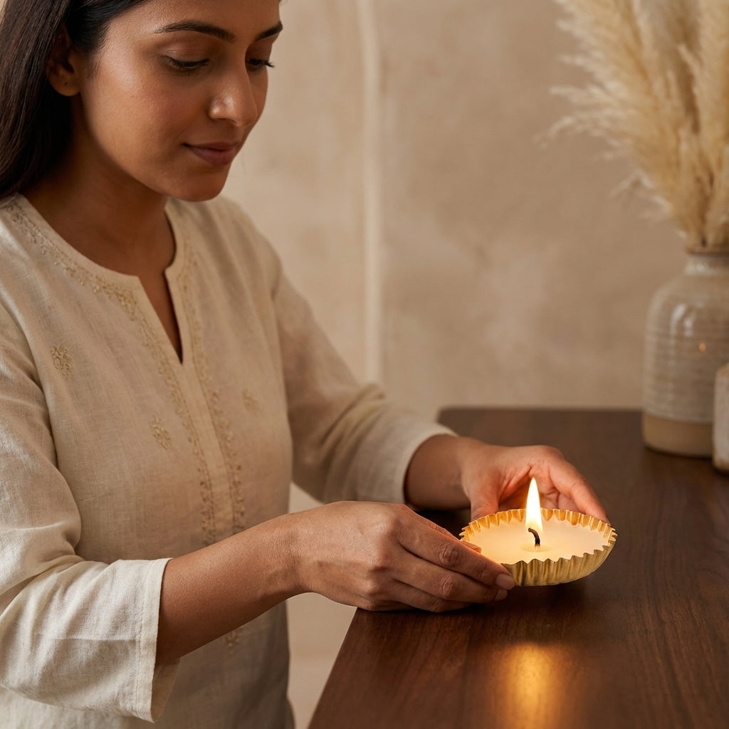 Diya Metal Urli- Pack Of 2 | Melt & Mold