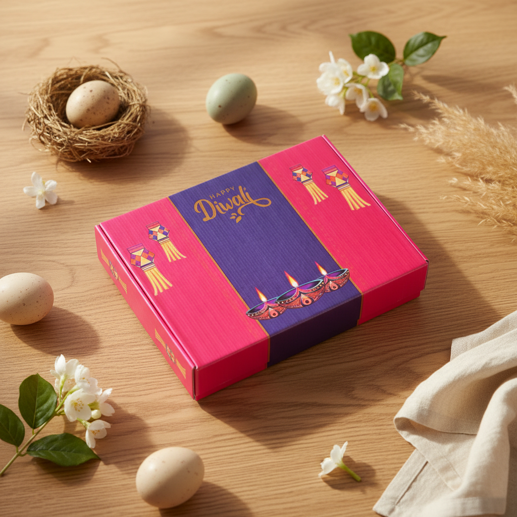 Diwali Gift Box – Product View | Melt & Mold