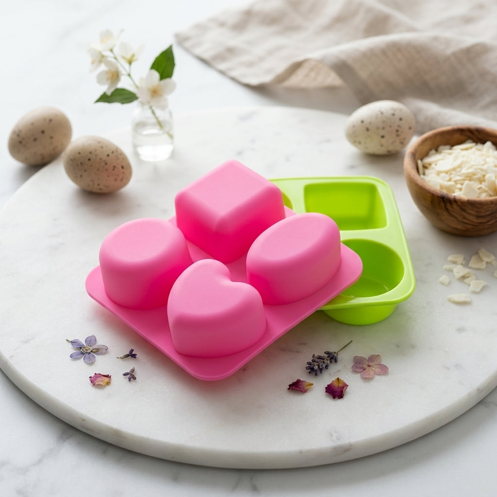 Assorted Shape Soap Mold β Close-Up | Melt & Mold