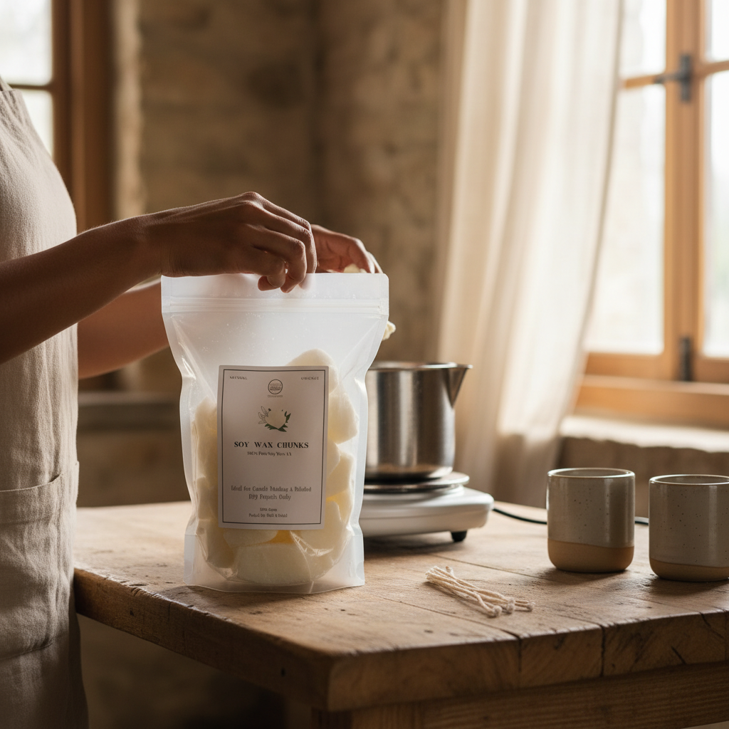 Soy Wax Chunks for Candle Making - AA+ | Melt & Mold
