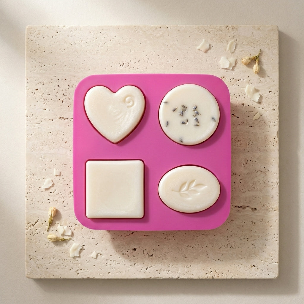 Assorted Shape Soap Mold β Detail View | Melt & Mold