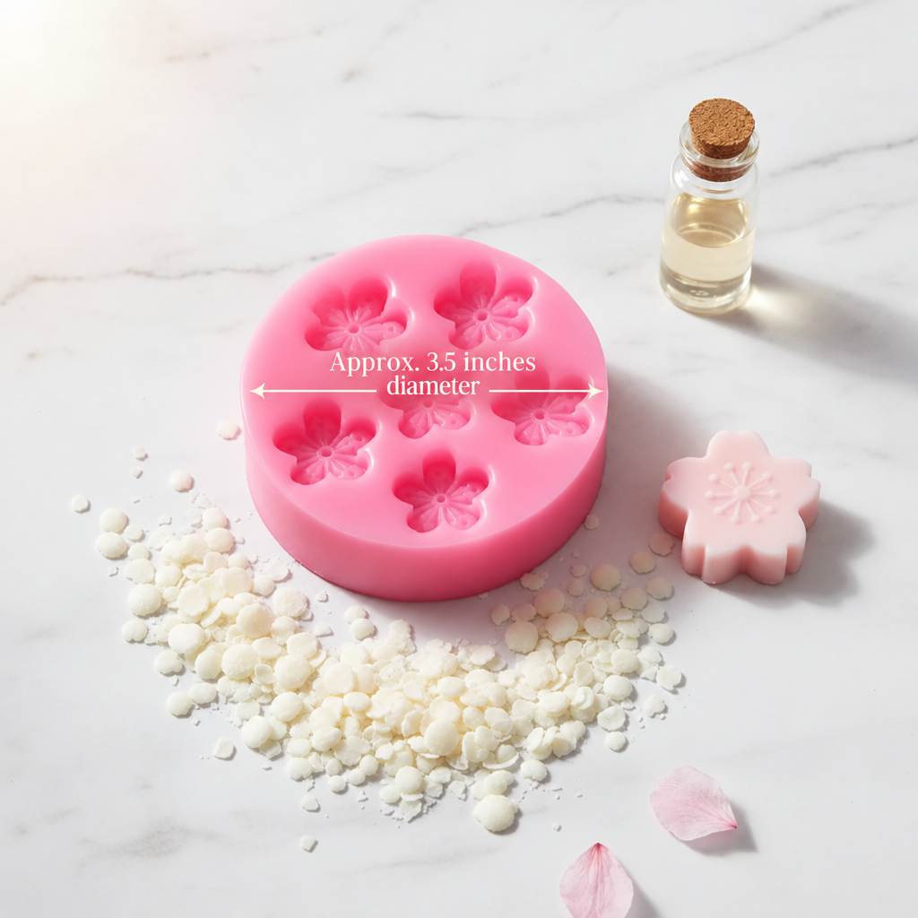 Multicavity Flower Mould – Product View | Melt & Mold