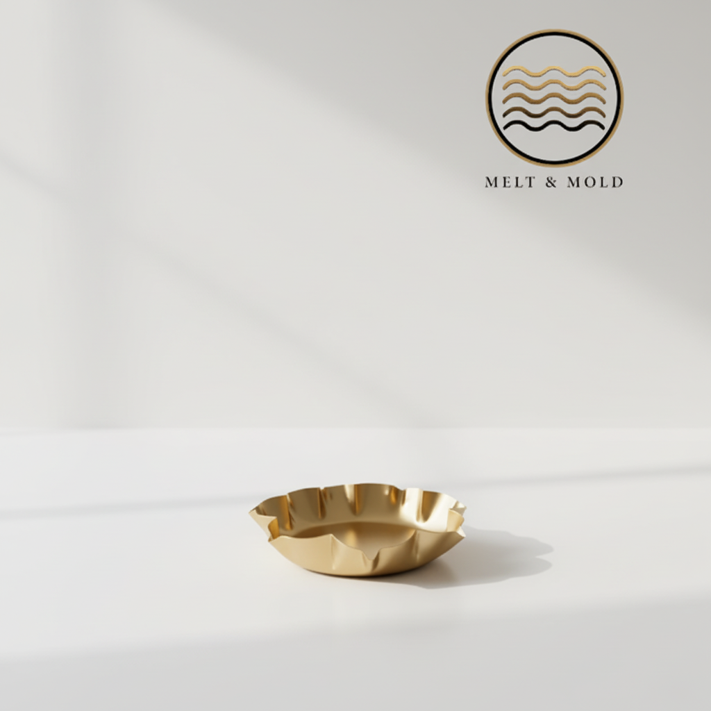 Lotus Metal Urli – Detail View | Melt & Mold