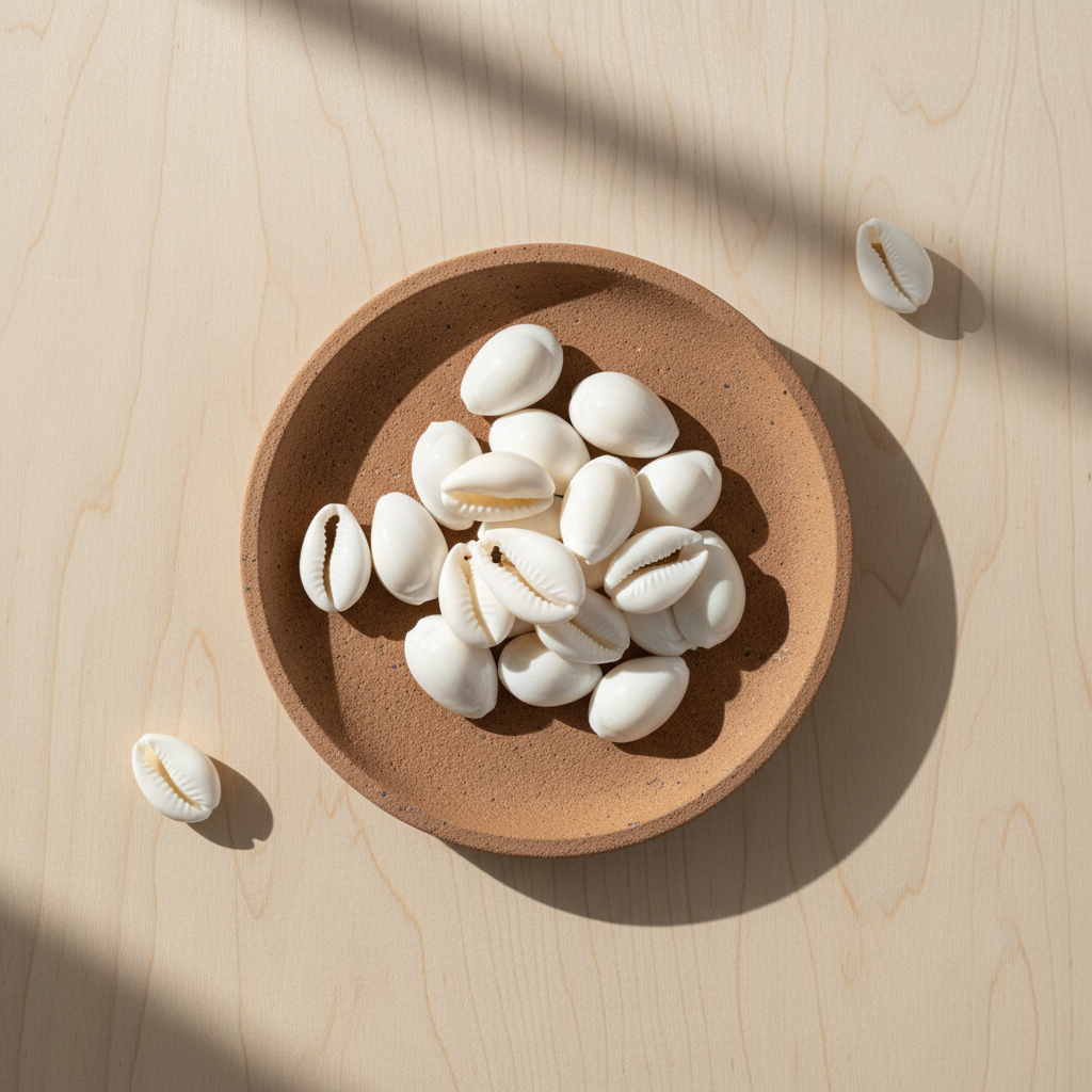 White Shells For Candle Decor 40gms | Melt & Mold