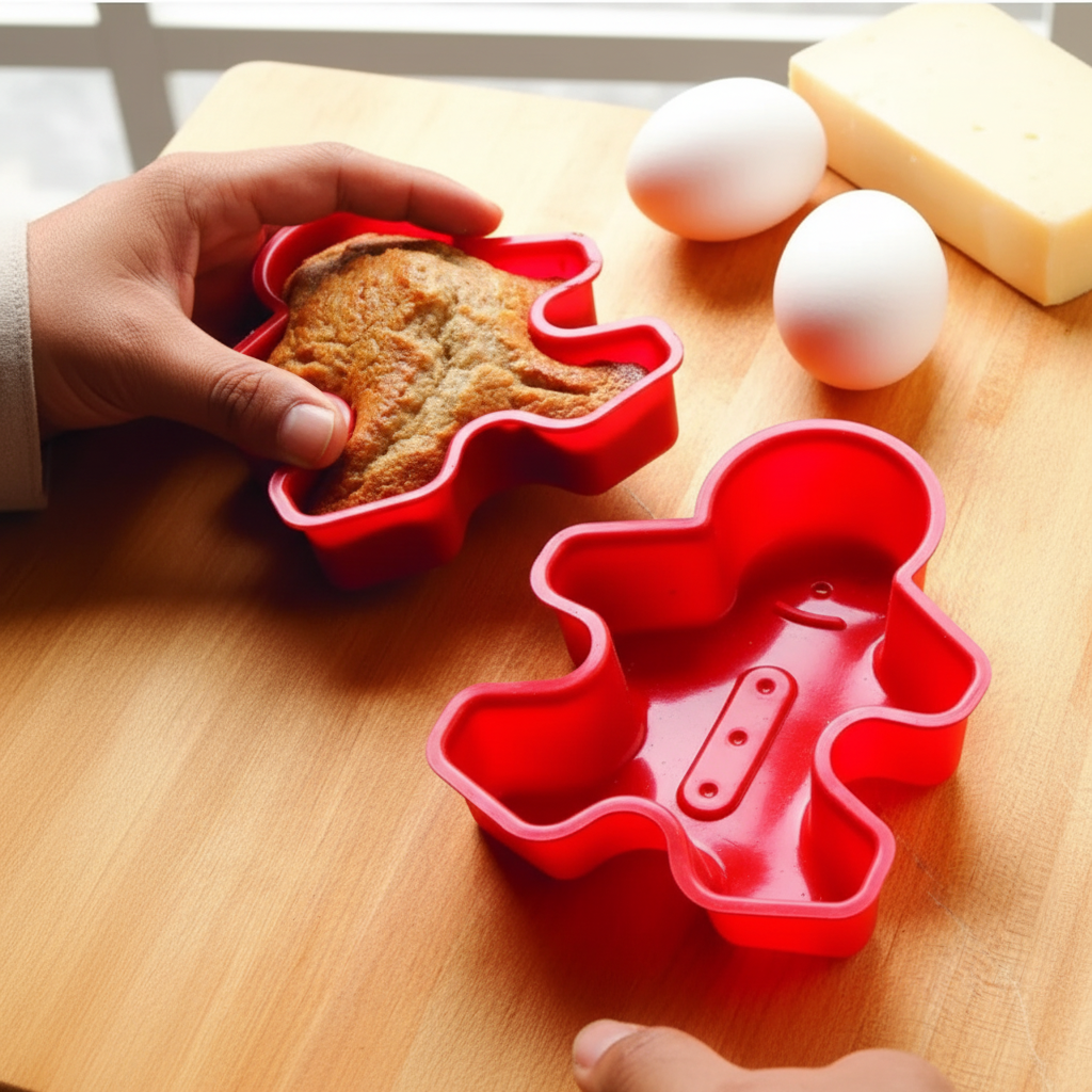 Ginger Man Mould – Detail View | Melt & Mold
