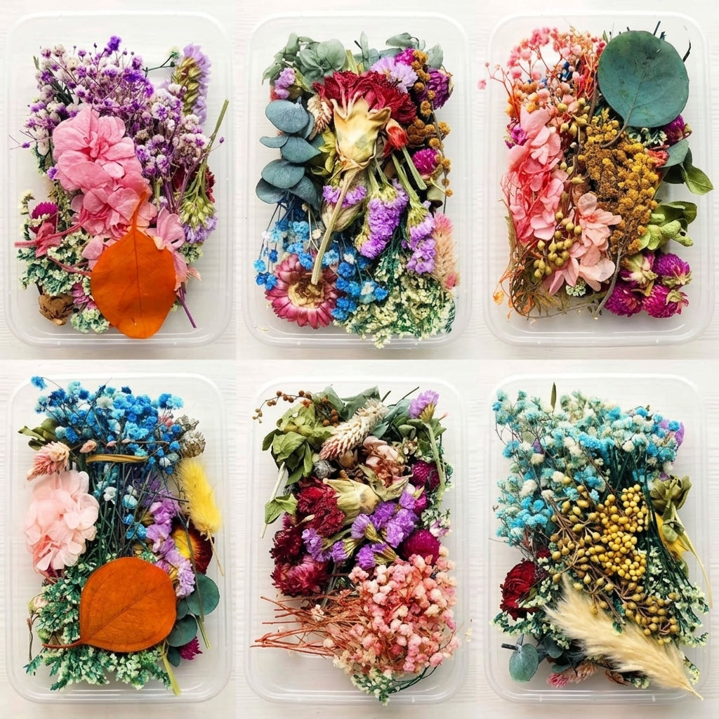 Dry Flower Box- Pack Of 1 | Melt & Mold
