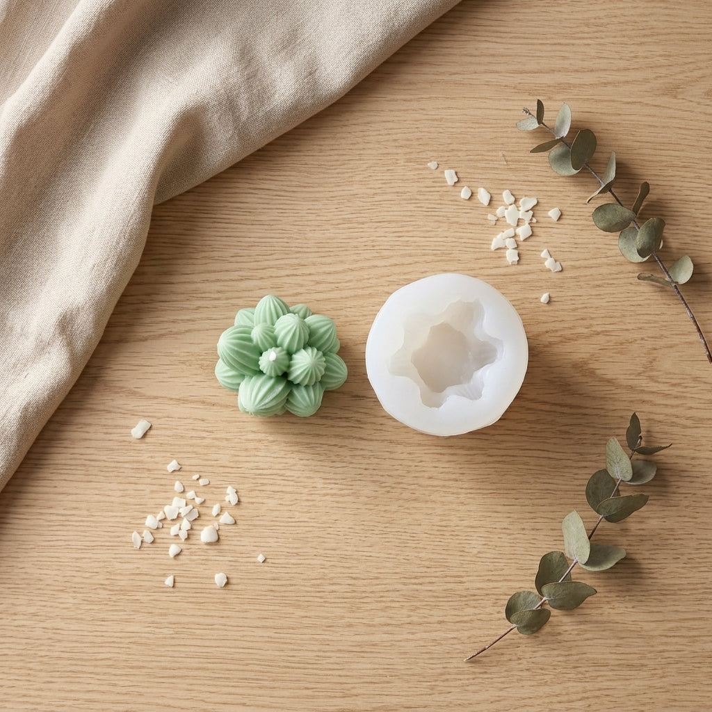 Succulent Mould 4 – Product View | Melt & Mold