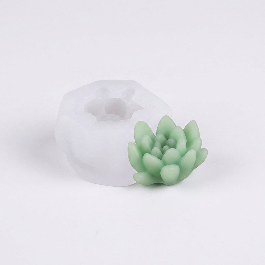Succulent Mould 7 – Product View | Melt & Mold