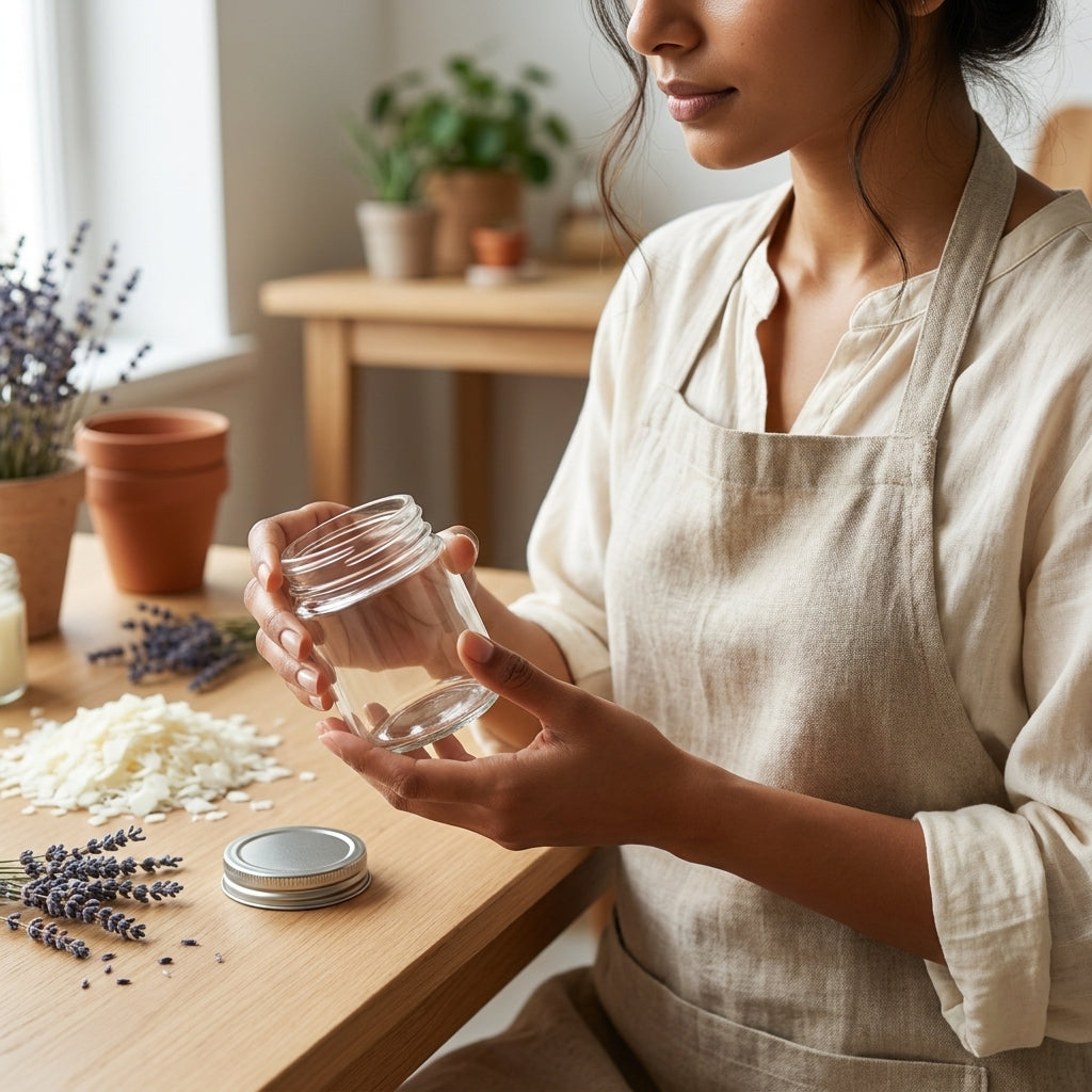 Screw Lid Glass Jar