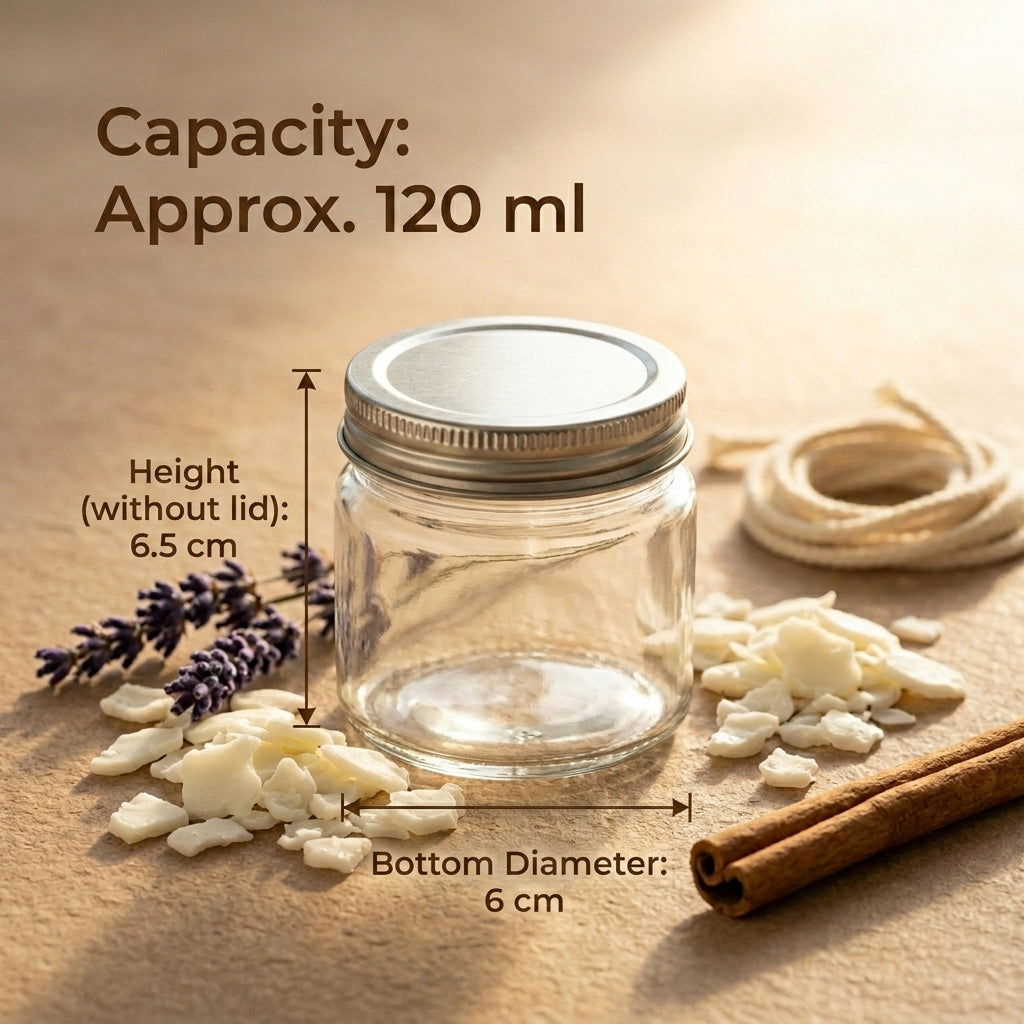 Screw Lid Glass Jar