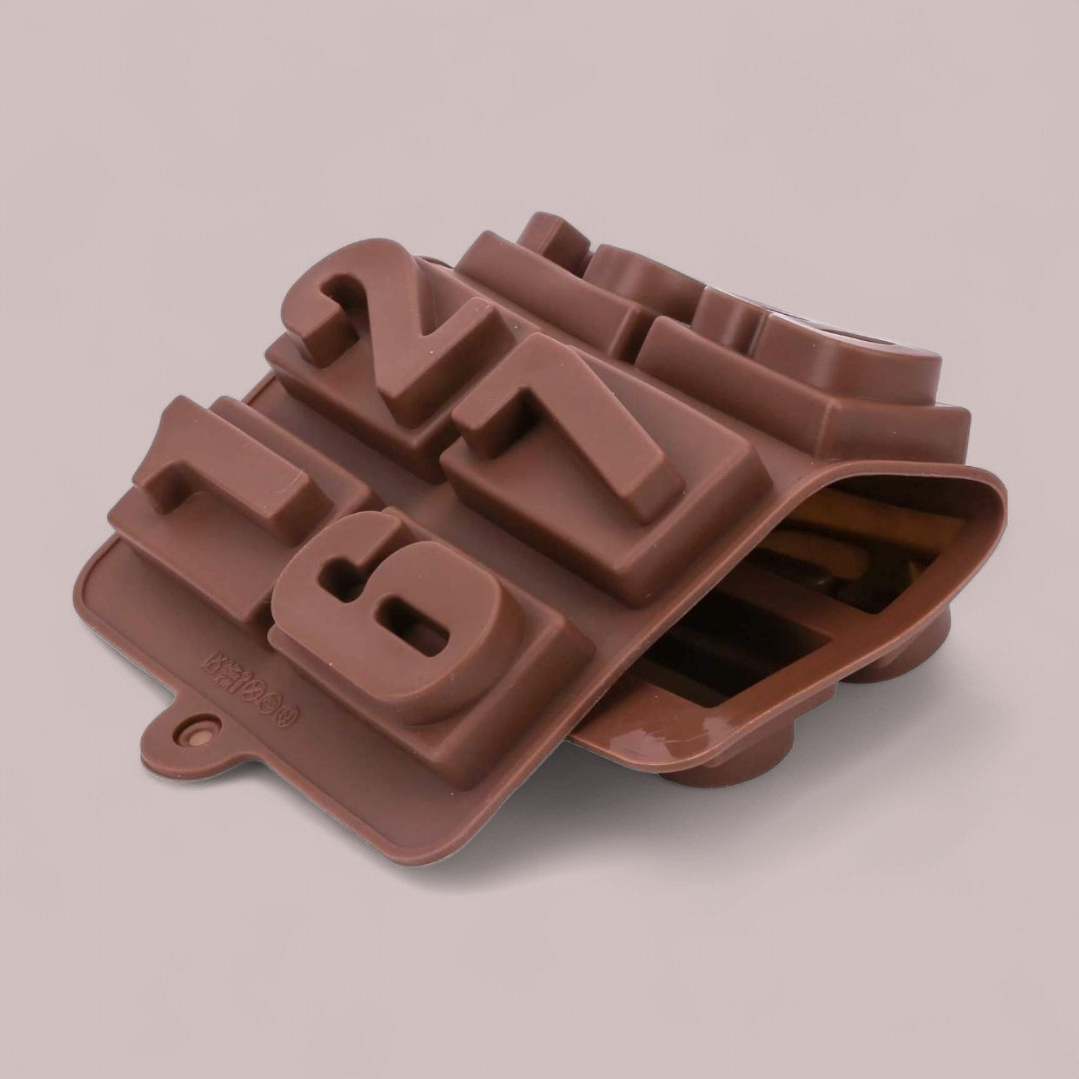 Number Mould – Product View | Melt & Mold