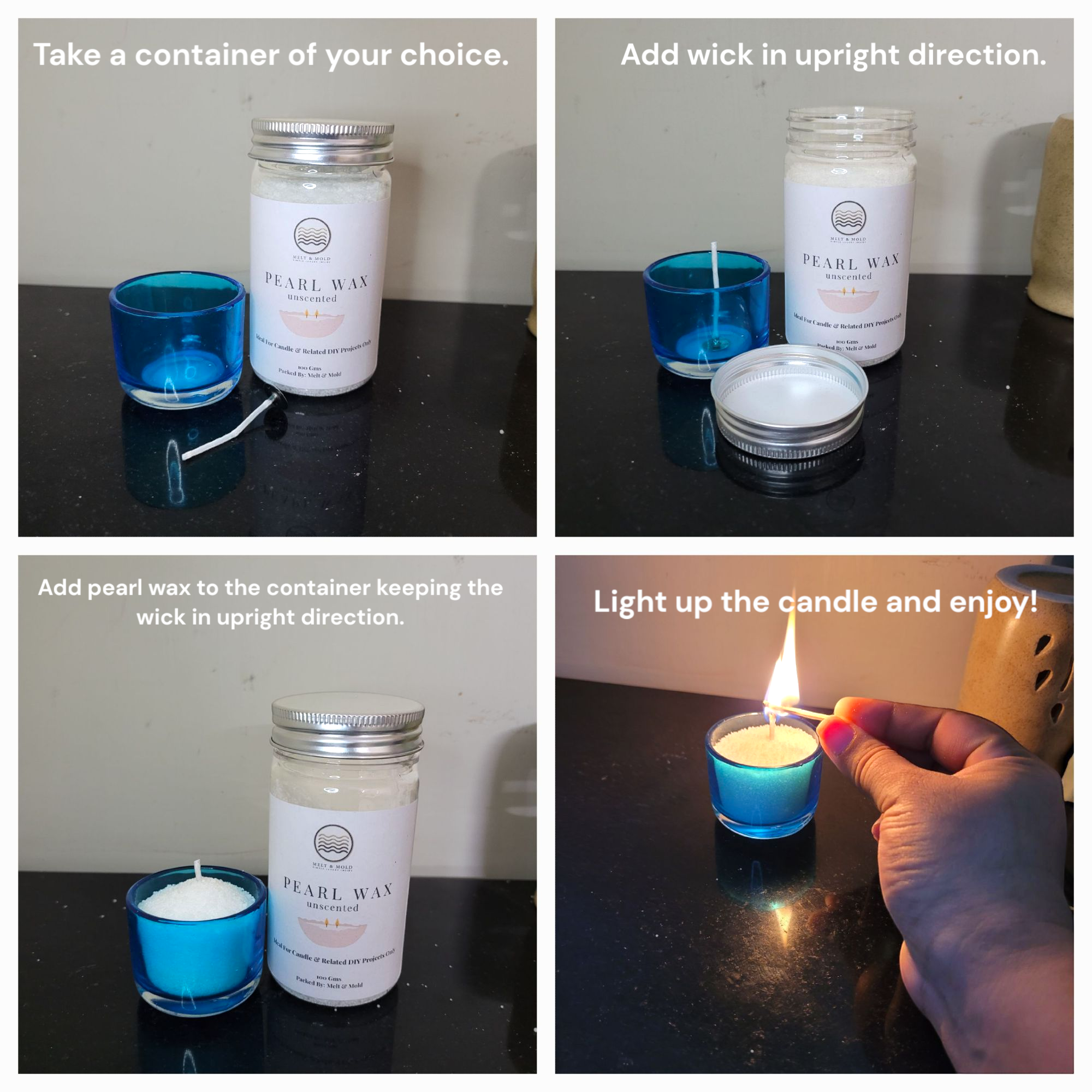 Pearl Wax - 150 GMS