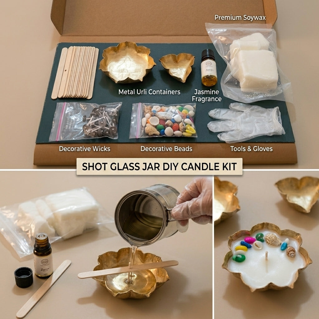 Urli Bowl Candle DIY Kit – packaging view