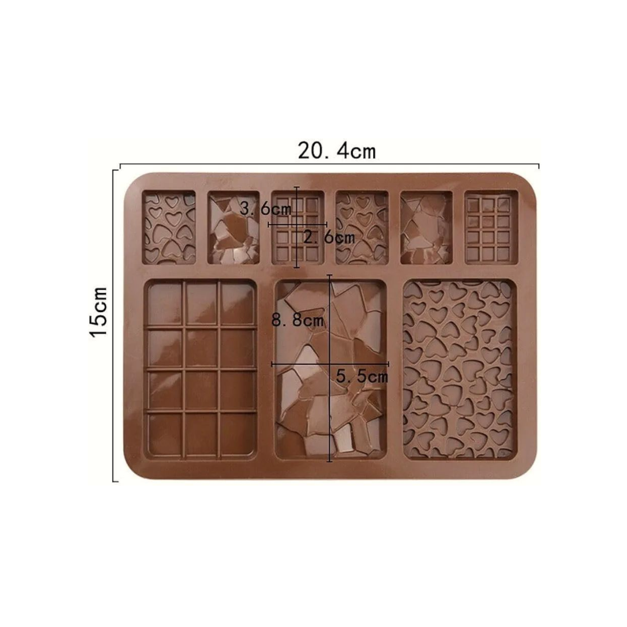 Chocolate Silicone Mould – Detail View | Melt & Mold