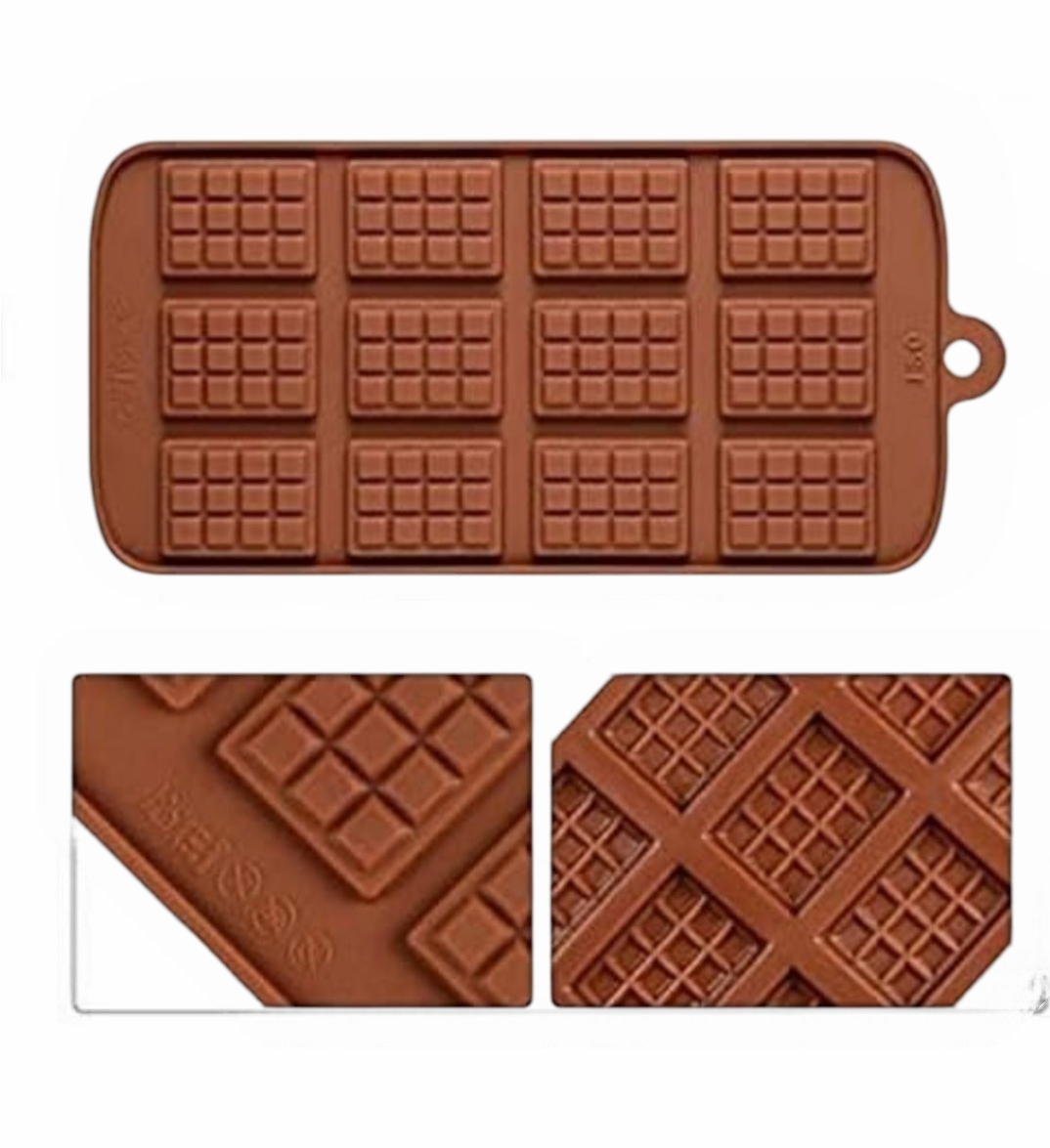 Mini Chocolate Cavity Mould – Detail View | Melt & Mold