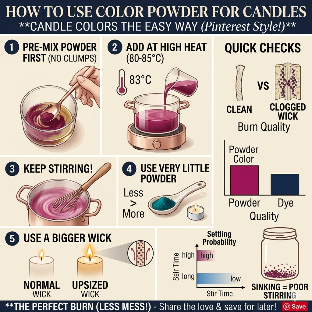 Candle Pigment – Lifestyle | Melt & Mold