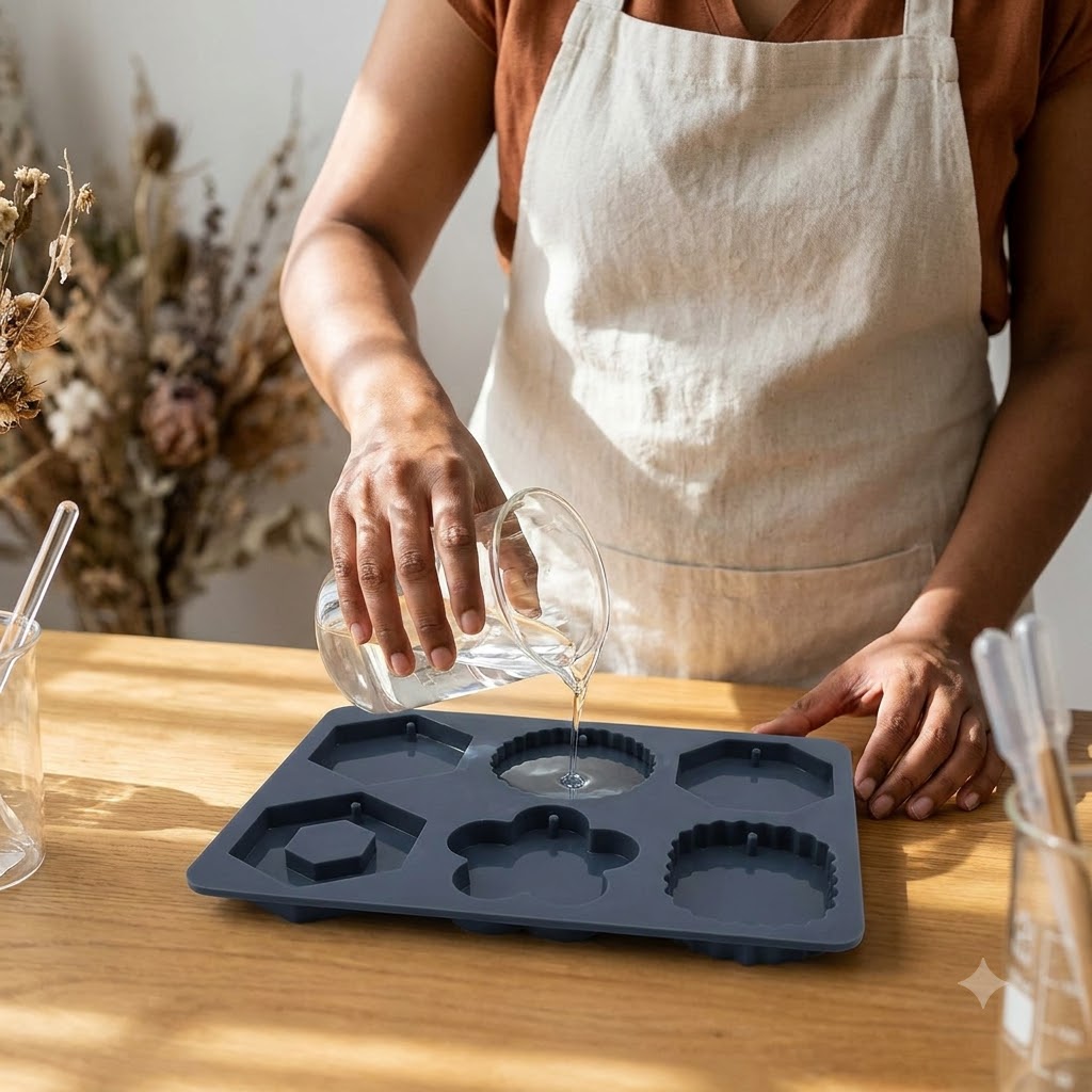 Flower Wax Sachet Mould