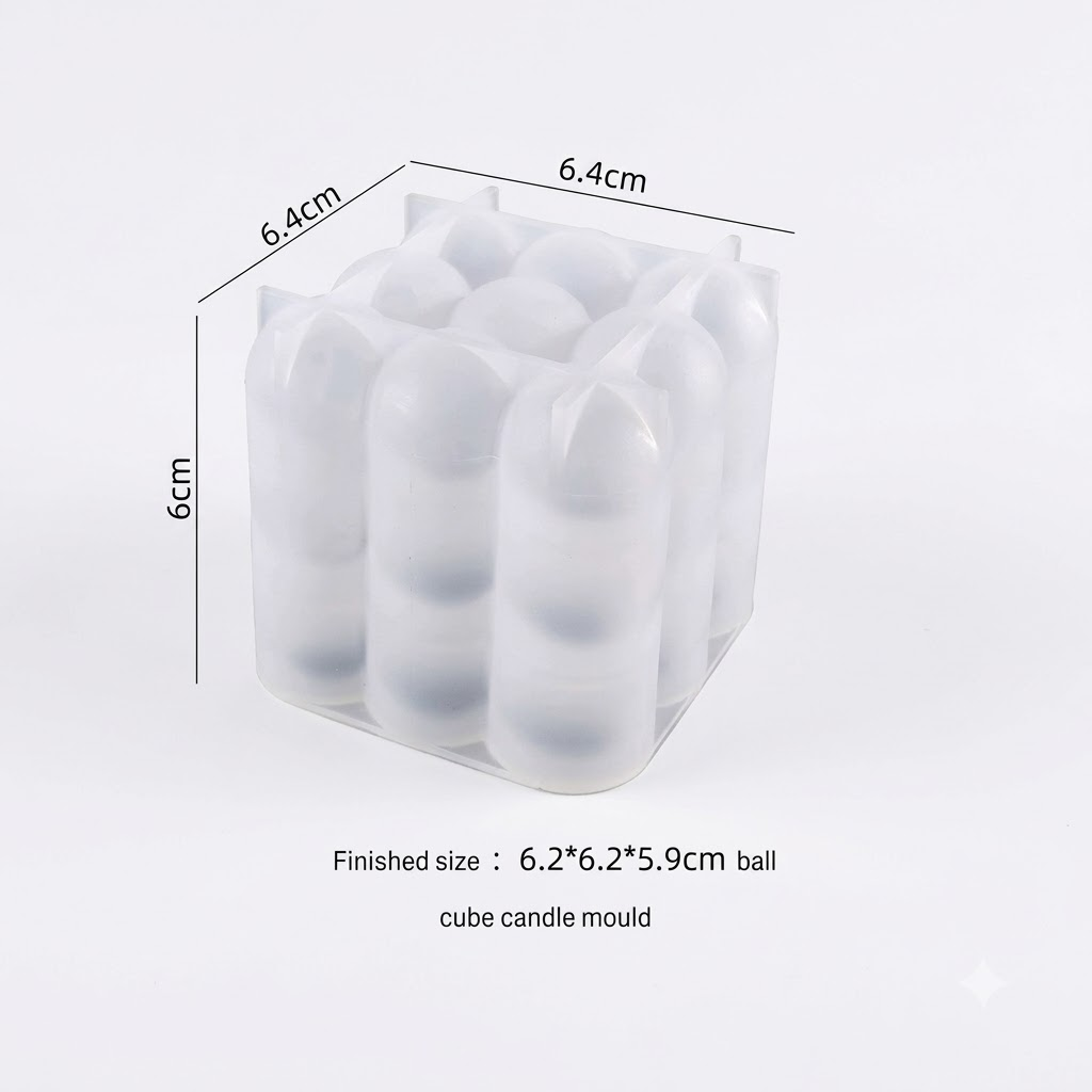 Bubble Candle Mould- Single Cavity