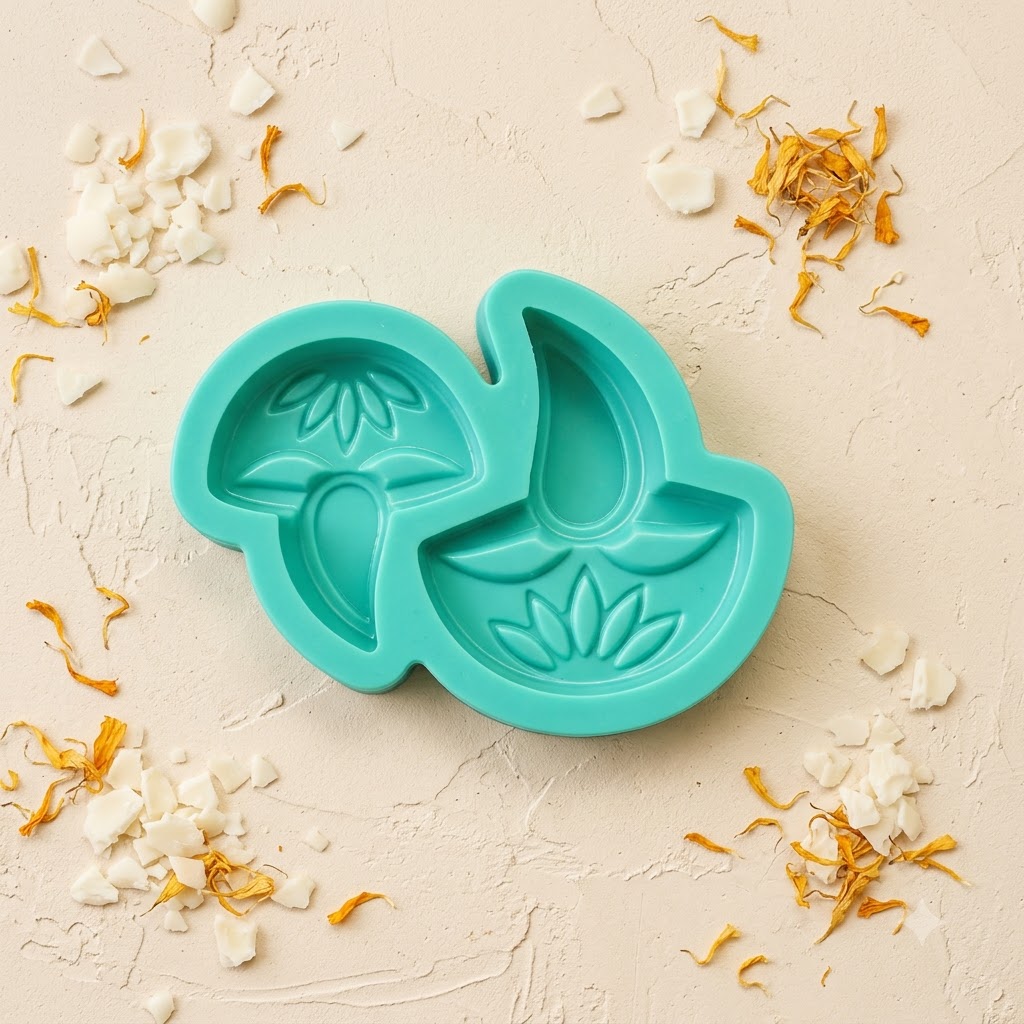 Twin Diya Mould