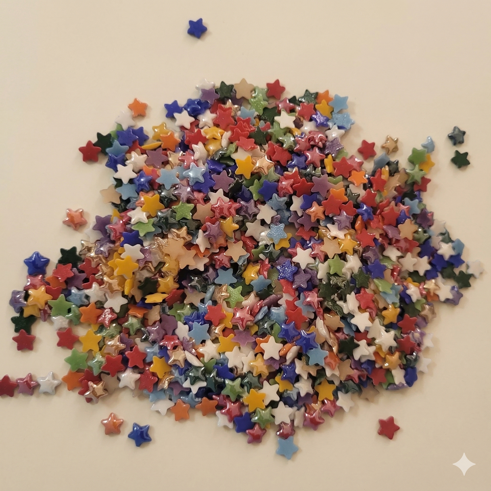 Ceramic Stars For Candle Decor-Approx 150 pcs | Melt & Mold