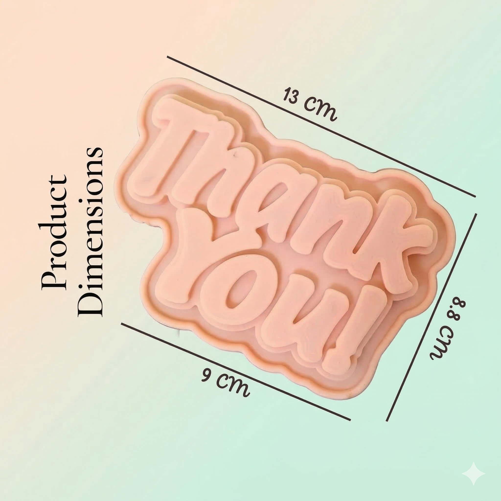 Thank You Mould – Close-Up | Melt & Mold