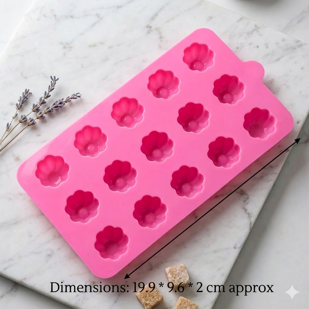 15 Cavity Modak Mould – Product View | Melt & Mold