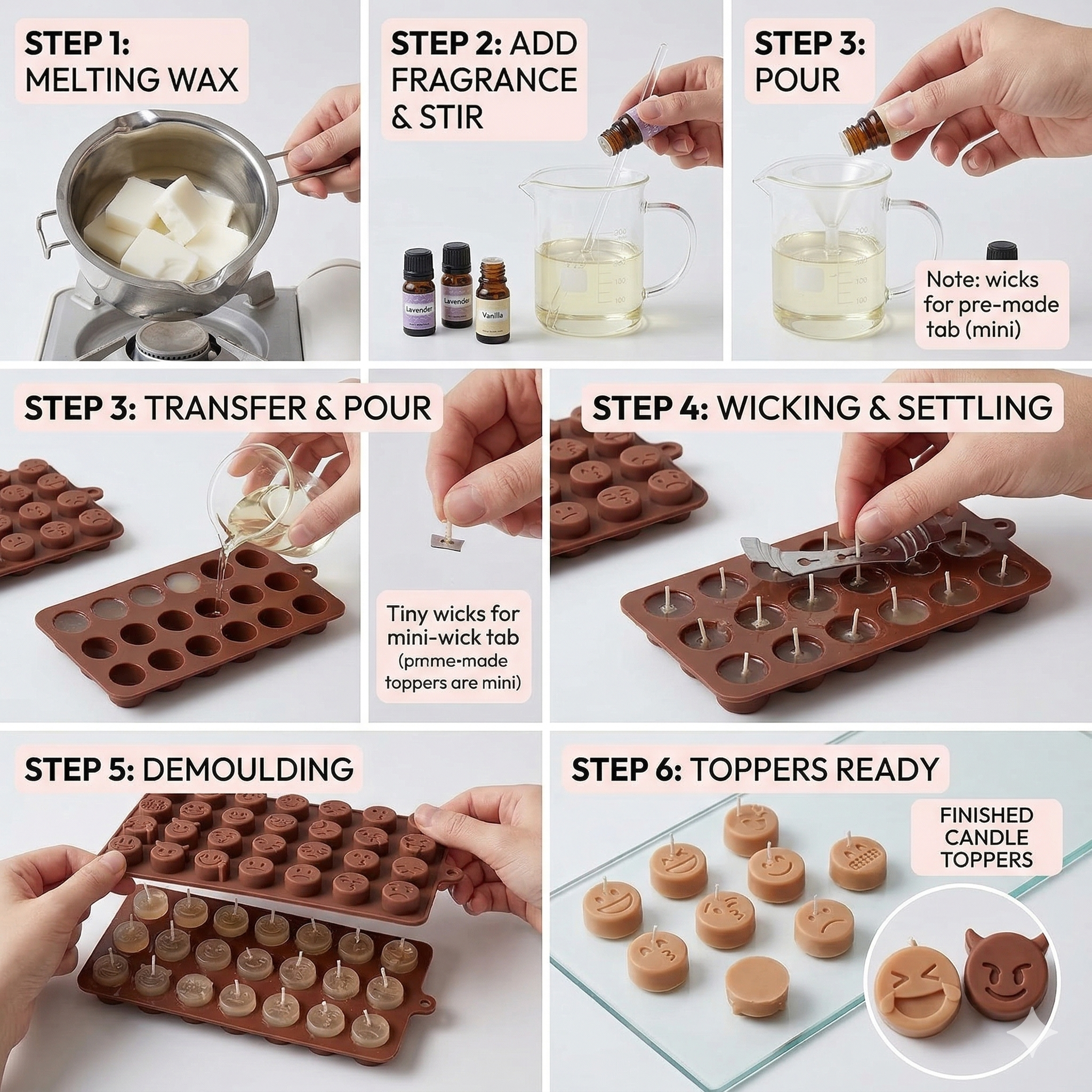 Emoji Mould – Lifestyle | Melt & Mold