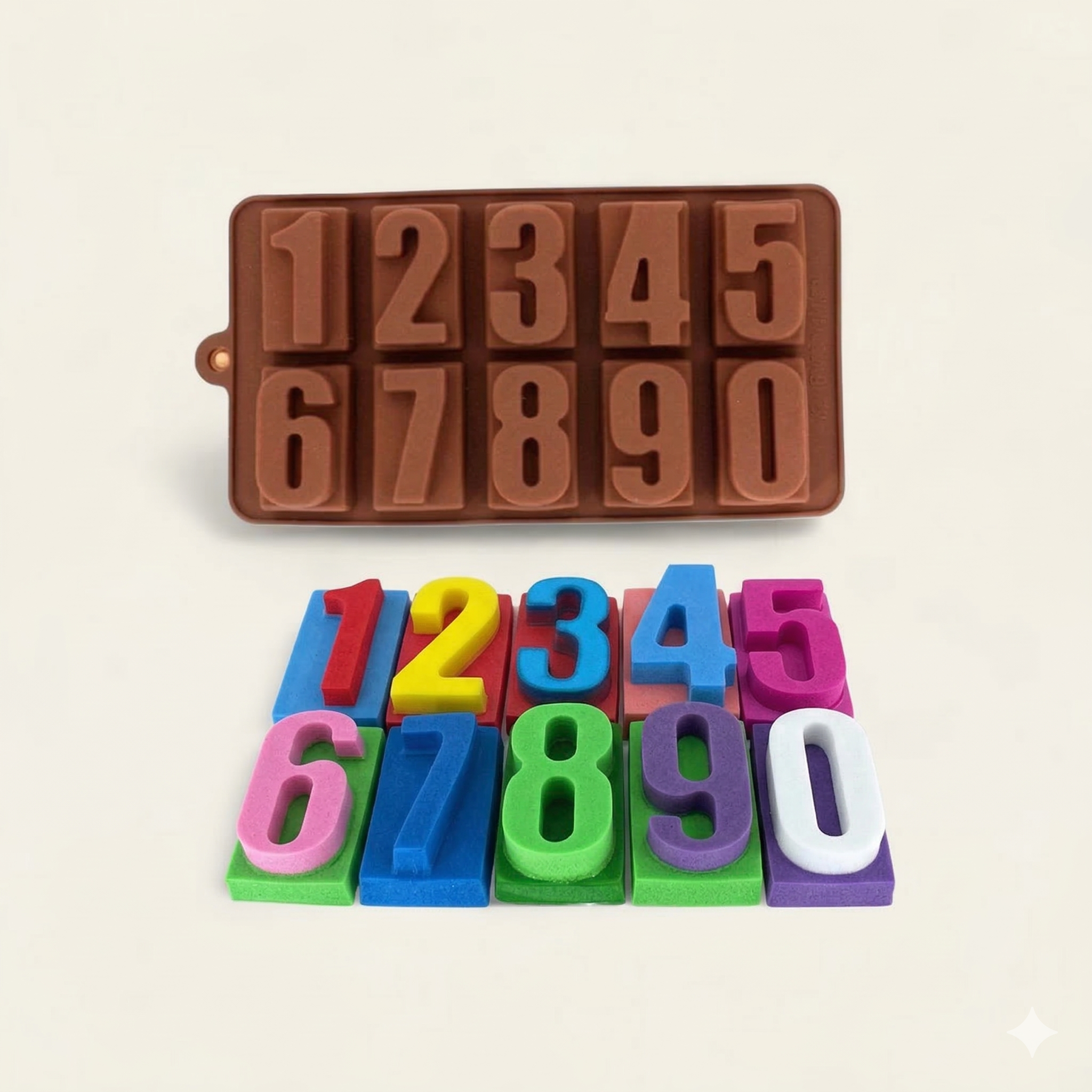 Number Mould | Melt & Mold