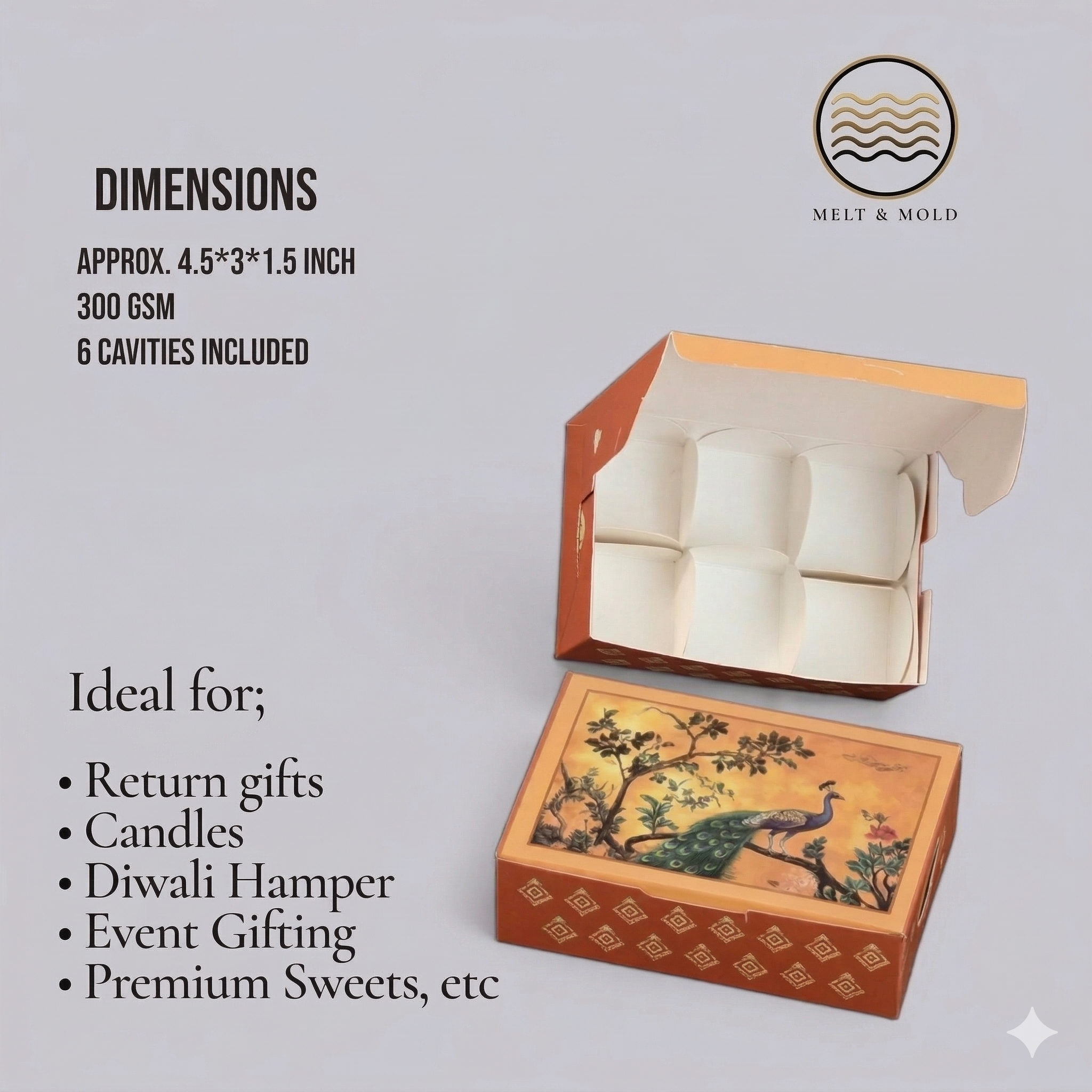 6 Cavity Multipurpose Box – Lifestyle | Melt & Mold
