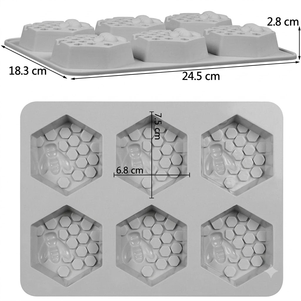 Honeycomb Soap Mold