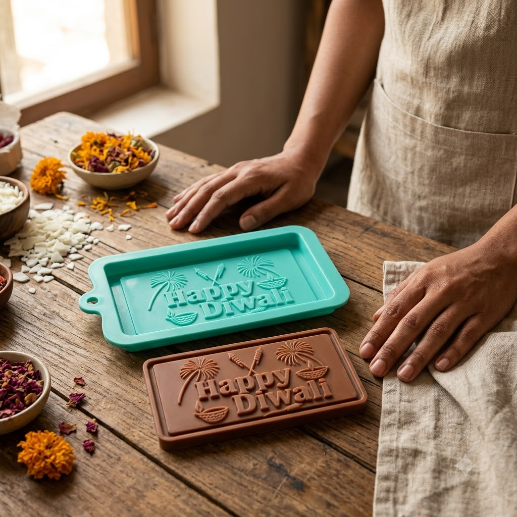 Happy Diwali Chocolate Mould