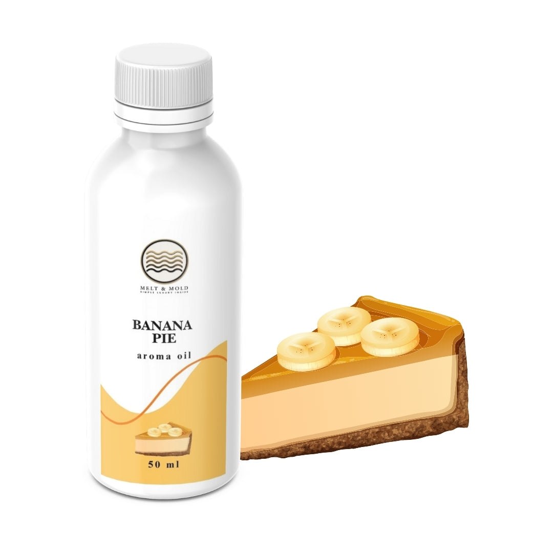 Banana Pie Fragrance Oil – Detail View | Melt & Mold