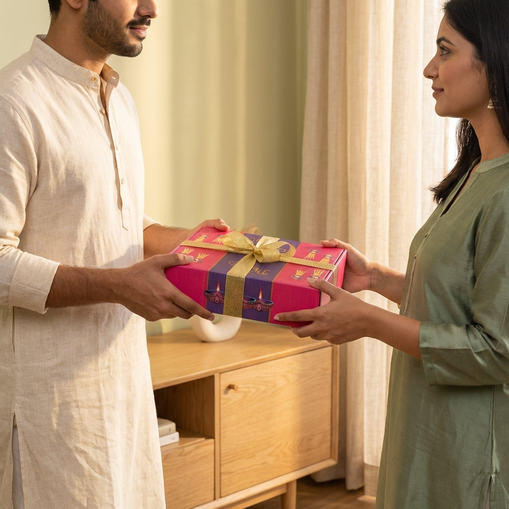 Diwali Gift Box – Close-Up | Melt & Mold