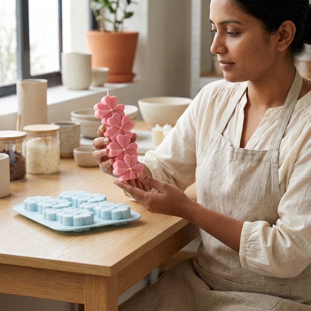 Small Flower Mould – Product View | Melt & Mold