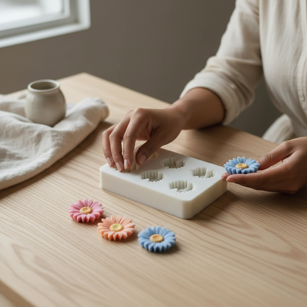 Multicavity Daisy Mould | Melt & Mold