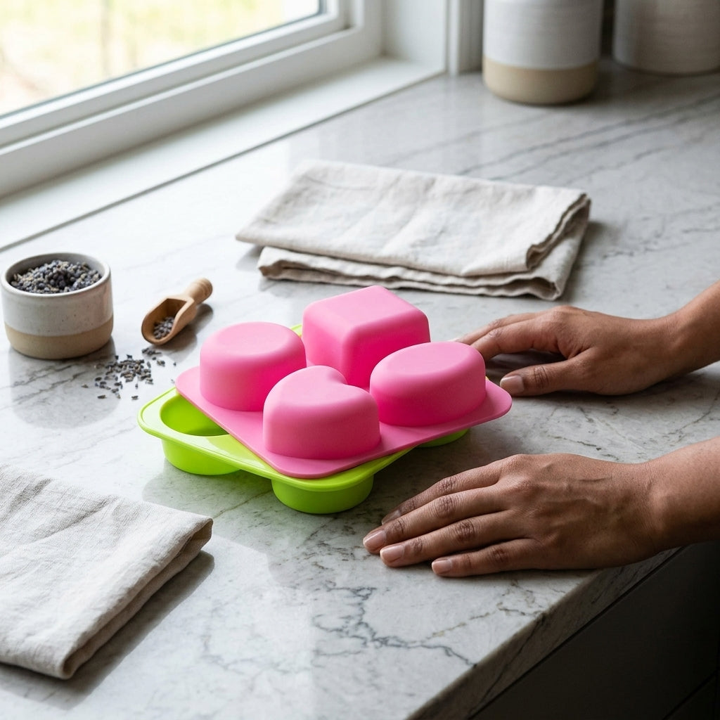 Assorted Shape Soap Mold – Product View | Melt & Mold