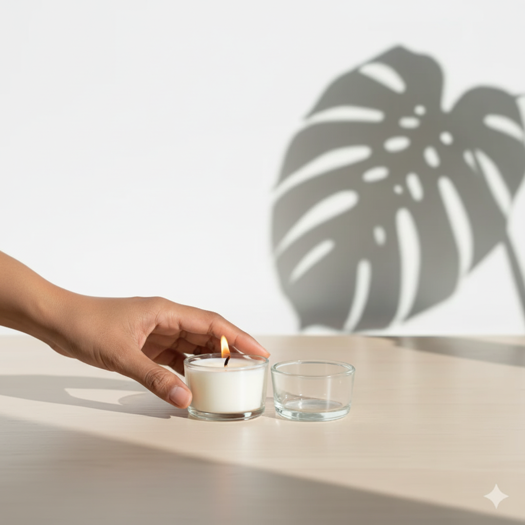 Transparent Bowl -Set Of 2 (Approx. 25 ml) | Melt & Mold