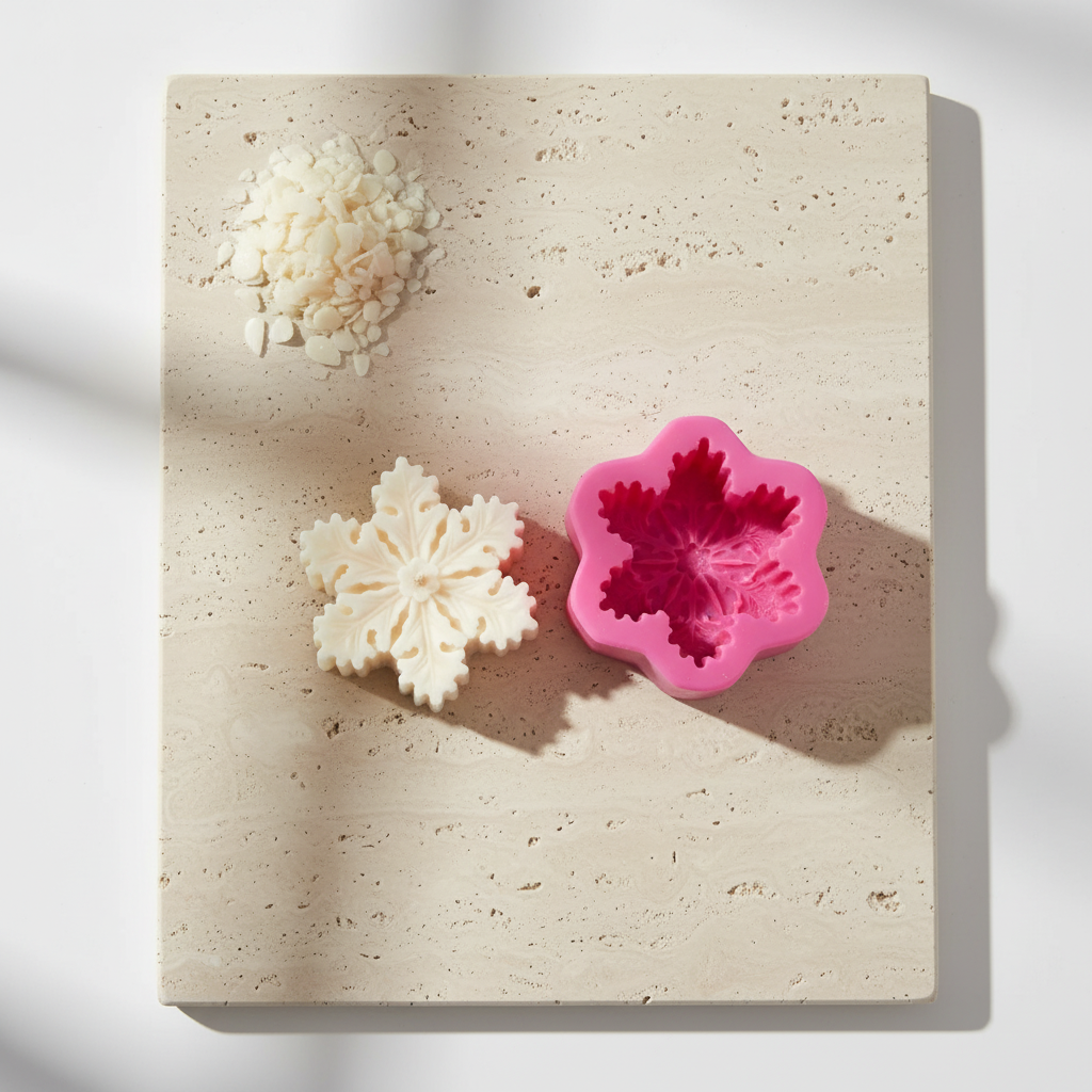 Snowflake Silicone Mould | Melt & Mold