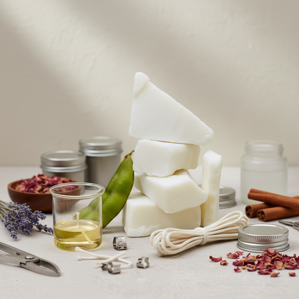 Soy Wax Chunks for Candle Making - AA+ – Product View | Melt & Mold