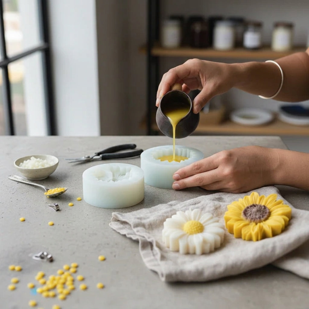 Daisy & Sunflower Mould Combo | Melt & Mold