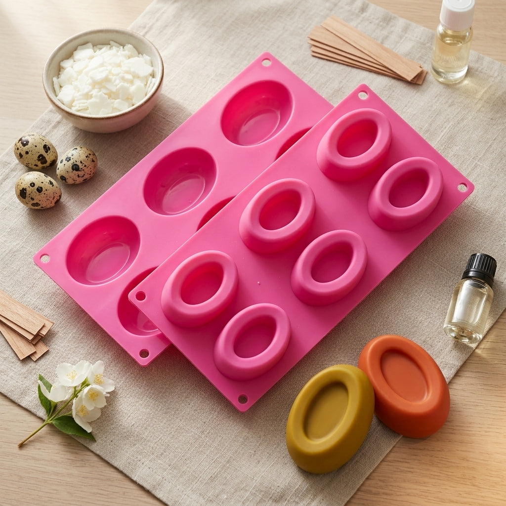 Oval Soap Mold – Product View | Melt & Mold